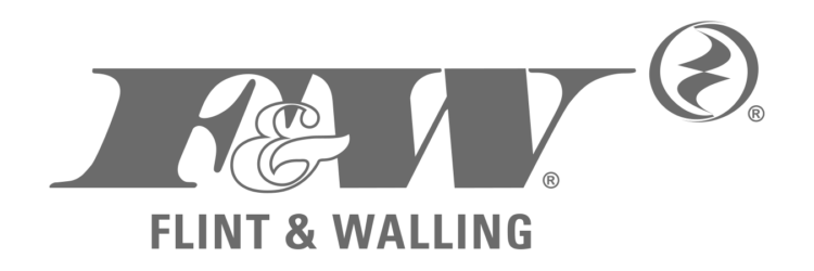 grey Flint & Walling Logo